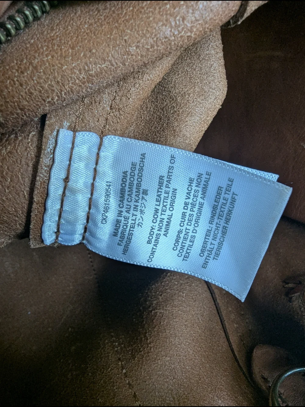 Madewell Brown Leather Tote Bag